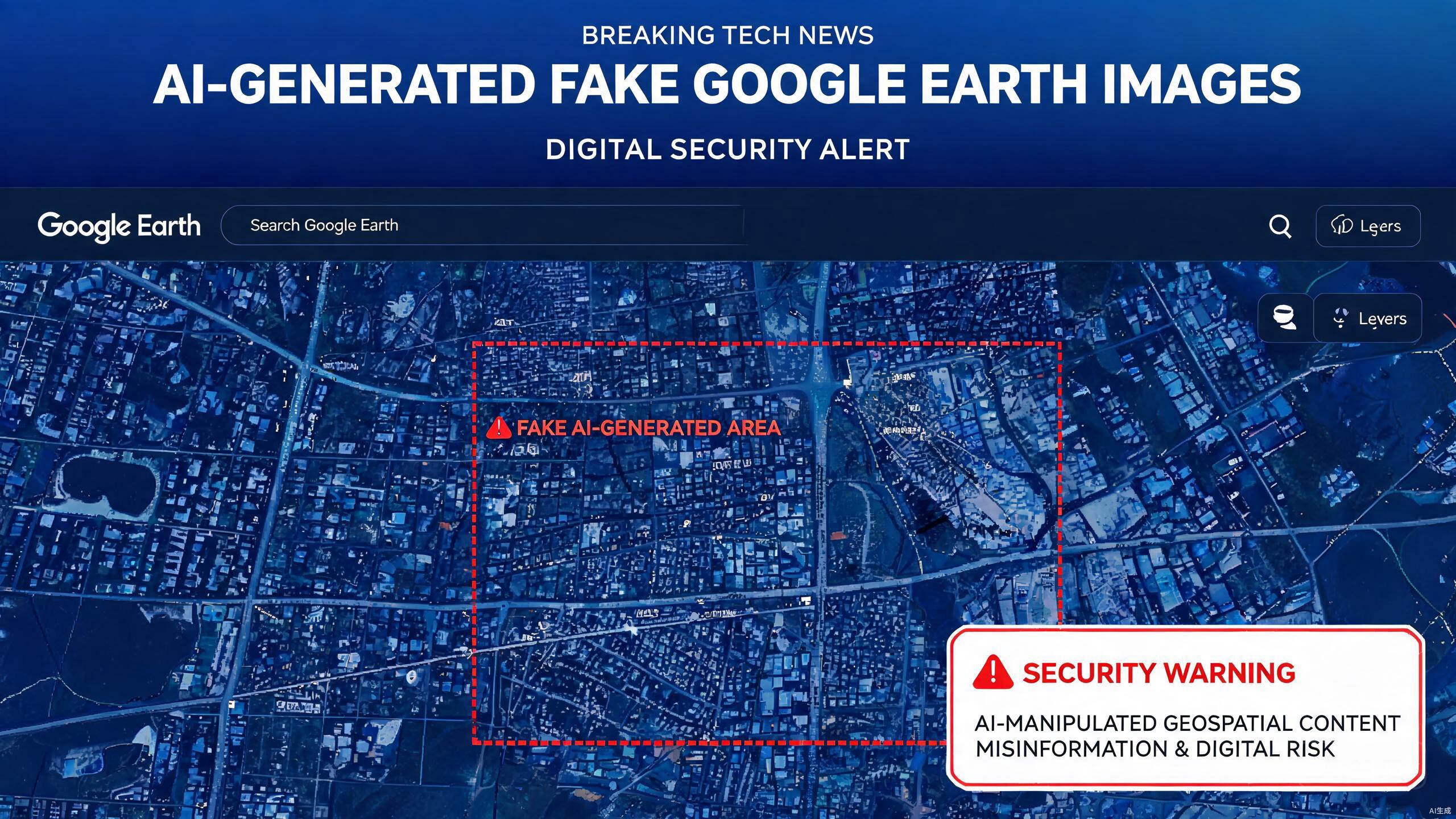 谷歌紧急停用Google Earth AI图像生成功能，虚假灾害卫星图引发安全担忧