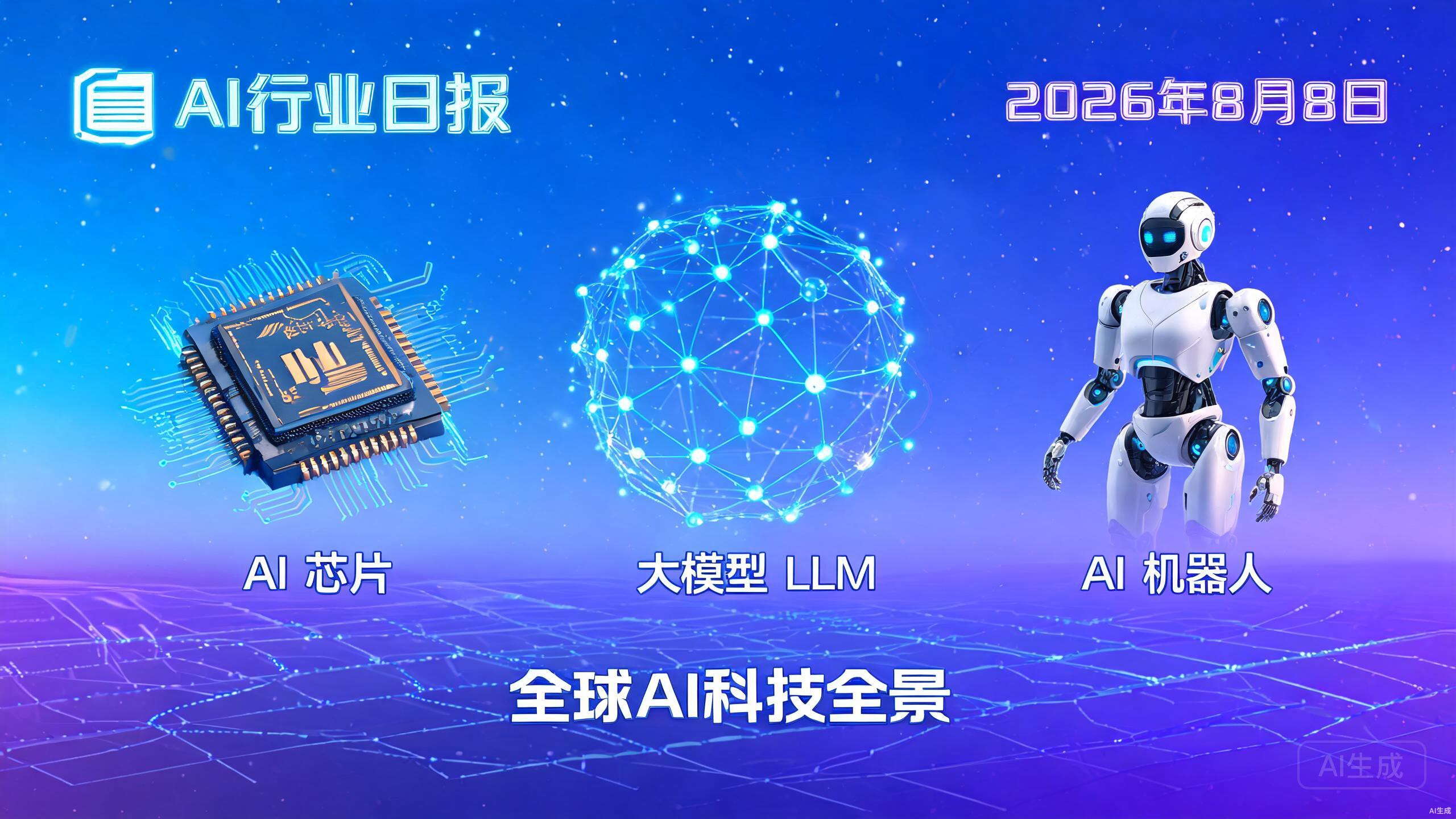 AI日报 2026-08-08（最终版）：Grok 4.6发布、OpenAI主动刹车Astra、英伟达30亿押注电力、DeepSeek预告涨价、宇树科技IPO定价、OpenAI甜甜圈音箱曝光、Meta杀入编程智能体